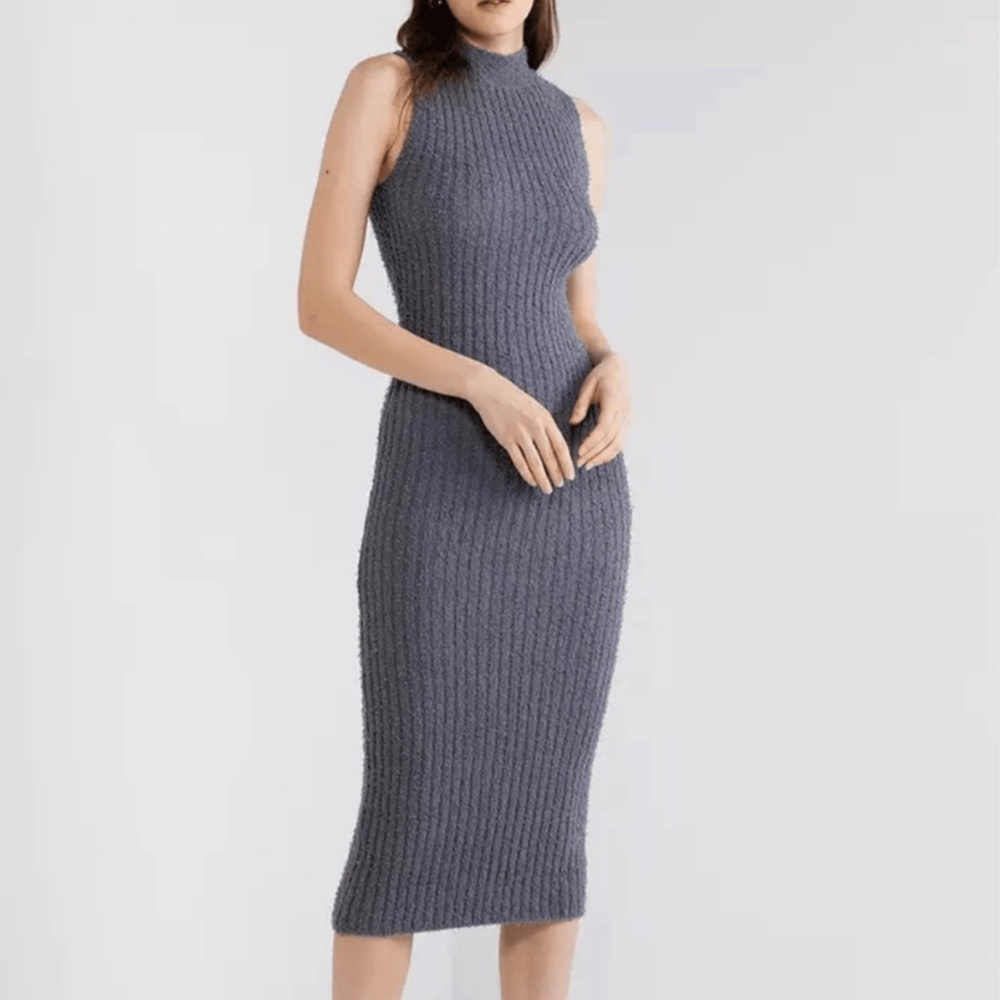 Chenille Midi Dress